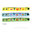 new arrival embossed sweet candy shape 3D pvc wristband